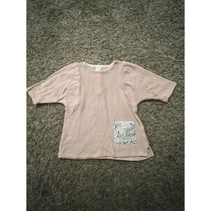 Afton Street Girls Pink‎ Sweater w/Pocket Long Sleeve Soft Size 3T Toddler